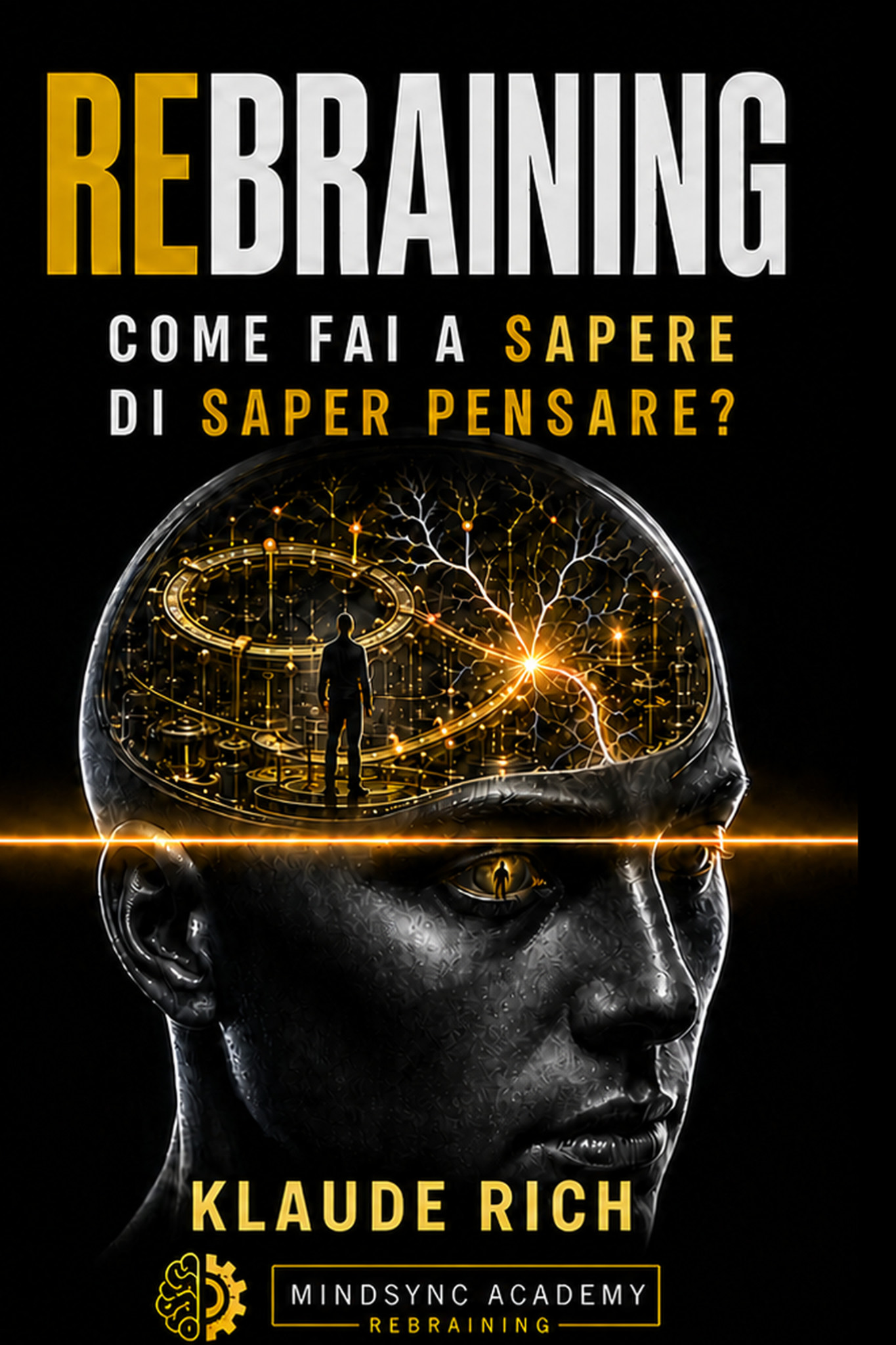 Copertina di ReBraining: Come Fai a Sapere di Saper Pensare?, di Klaude Rich.